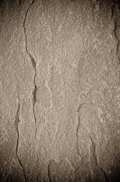 Dark old stone wall background or texture Stock Photos