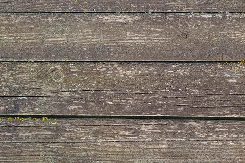 Dark old wooden table texture background top view Stock Photos
