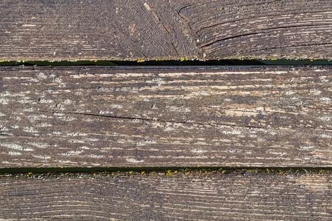 Dark old wooden table texture background top view Stock Photos