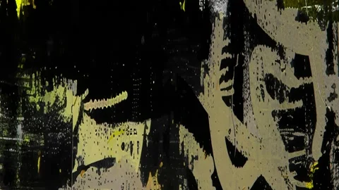 Dark Olive Graffiti Typography Grunge Background Seamless Loop Видео 328384376