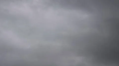 Dark Ominous Clouds Indicating Approaching Storm. Timelapse Stock Footage 346806588