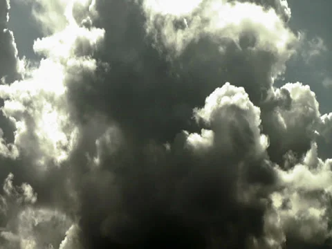 Dark Ominous Clouds Time-lapse 库存影片 24637237