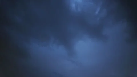 Dark Ominous Storm Clouds Moving Fast Timelapse 스톡 동영상 312602968