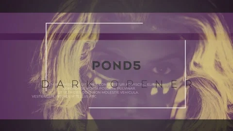 Dark Opener 스톡 After Effects