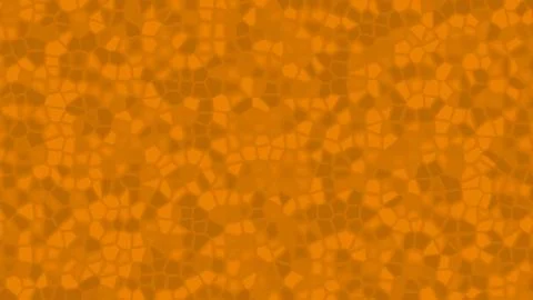 Dark Orange Abstract Background with Mixed Crystal Mosaic Texture Stock Illustration