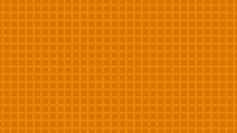 Dark Orange Abstract Background with Rounded Square Grid Texture Stock Illustration