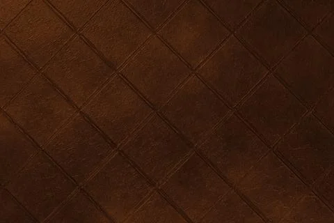 Dark orange ceramic tile texture, background. Square diagonal geometric pat.. Stock Photos