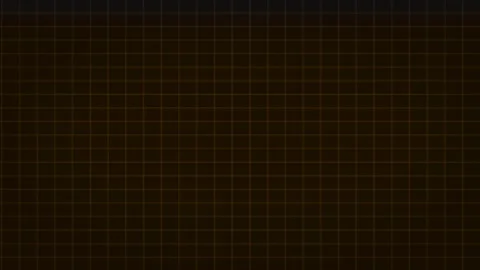 Dark Orange Glowing Grid Animation | Futuristic Tech HUD Loop Background 스톡 동영상 311576495