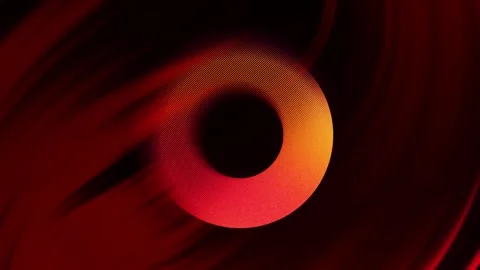 Dark orange red black background. space for text. gradient moving circle Stock Footage 274633813