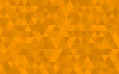 Dark Orange triangular low poly, Mosaic pattern Background, Vector illustrati Stock Illustration