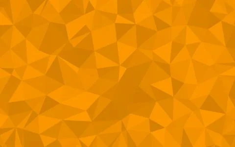 Dark Orange triangular low poly, Mosaic pattern Background, Vector illustrati Stock Illustration