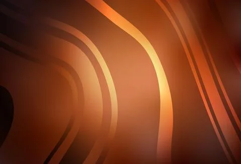 Dark Orange vector abstract blurred background. Stock Illustration
