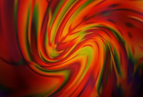 Dark Orange vector abstract blurred layout. Stock Illustration