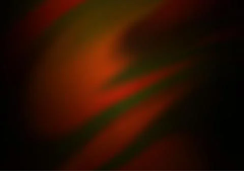 Dark Orange vector abstract bokeh pattern. Illustrazione stock