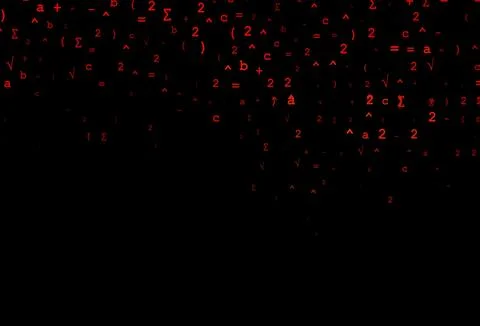 Dark Orange vector backdrop with algebra elements. Stock Illustration