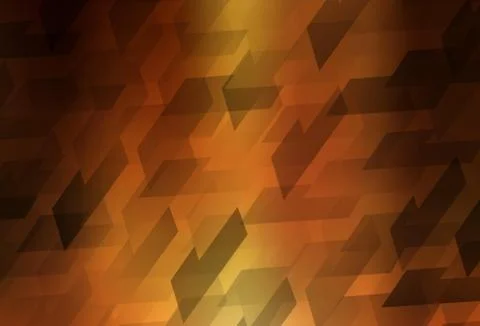 Dark Orange vector background with rectangles. 스톡 일러스트