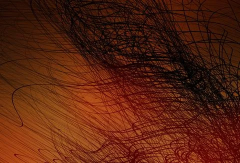 Dark Orange vector blurred and colored pattern. Stock Illustration