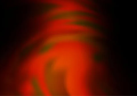 Dark Orange vector blurred bright pattern. Illustrazione stock