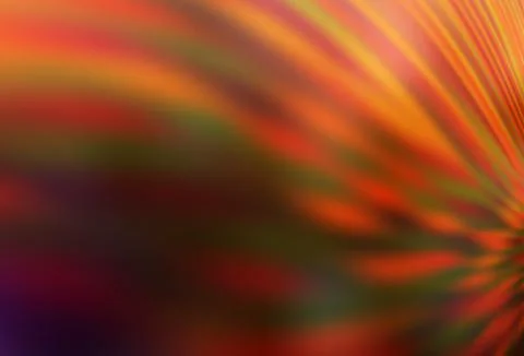 Dark Orange vector blurred pattern. Illustrazione stock