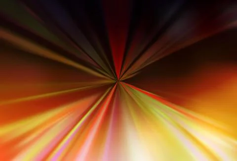 Dark Orange vector blurred pattern. Illustrazione stock