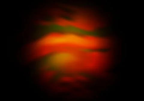 Dark Orange vector blurred shine abstract pattern. Illustrazione stock