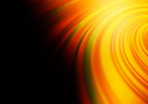Dark Orange vector bokeh and colorful pattern. Stock Illustration
