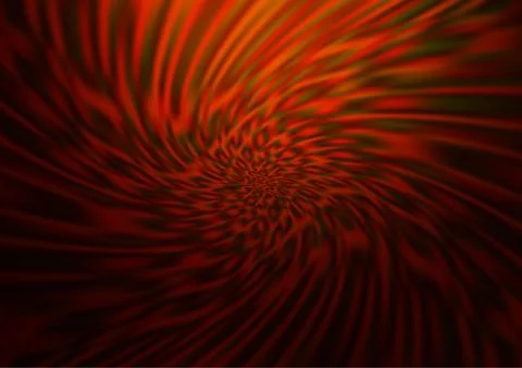 Dark Orange vector bokeh pattern. Stock Illustration