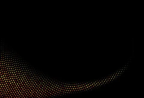 Dark Orange vector cover in polygonal style. Stock Illustration