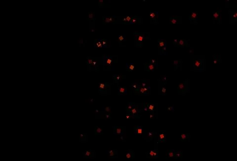 Dark Orange vector layout with circles, lines, rectangles. 스톡 일러스트