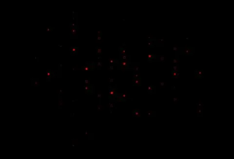 Dark Orange vector layout with rectangles, squares. Illustrazione stock