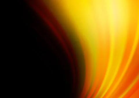 Dark Orange vector modern bokeh pattern. Stock Illustration