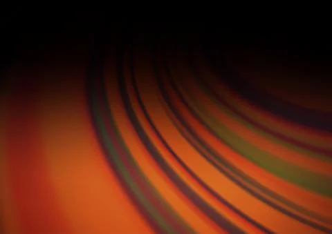 Dark Orange vector modern bokeh pattern. Stock Illustration