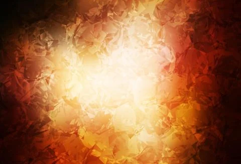 Dark Orange vector natural pattern with roses, flowers. Stock Illustration