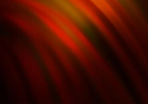 Dark Orange vector pattern with bubble shapes. Stock Illustration