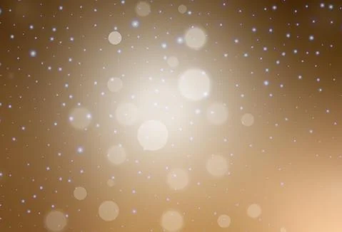 Dark Orange vector pattern in Christmas style. Illustrazione stock