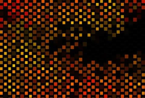 Dark Orange vector pattern with crystals, rectangles. イラスト素材