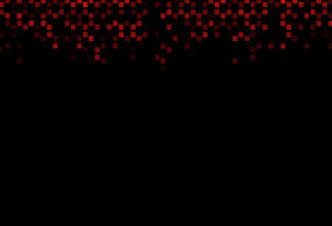 Dark Orange vector pattern with crystals, rectangles. Stock Illustration