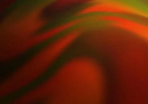 Dark Orange vector pattern with lamp shapes. Stock Illustration