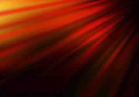 Dark Orange vector pattern with narrow lines. 스톡 일러스트