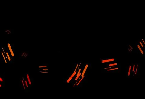 Dark orange vector pattern with narrow lines. Stock Illustration