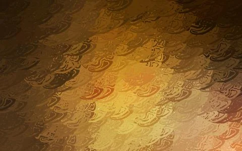 Dark Orange vector pattern with random polygonals. Stockillustratie