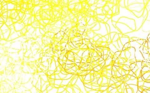 Dark Orange vector pattern with random forms. Stock Illustration