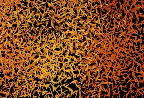 Dark Orange vector pattern with sharp lines. 스톡 일러스트