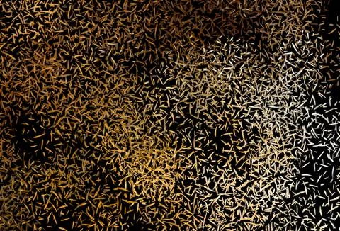 Dark Orange vector pattern with sharp lines. Stock Illustration