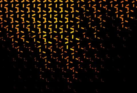 Dark Orange vector pattern with sharp lines. Stock Illustration