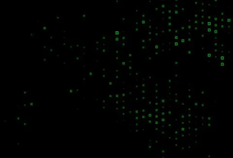 Dark Orange vector pattern in square style. Illustrazione stock