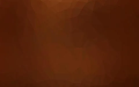 Dark Orange vector shining triangular pattern. Illustrazione stock