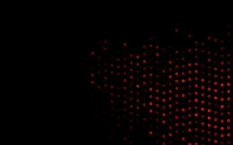 Dark Orange vector template with circles. 스톡 일러스트