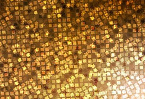 Dark Orange vector template with rhombus. Stock Illustration