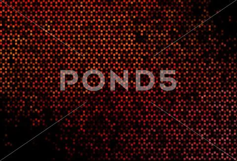 Dark Orange vector template with square style. Stockillustratie